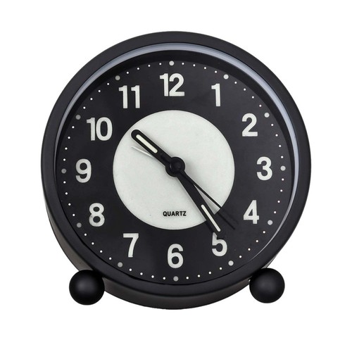 New black bedside - black, alarm
