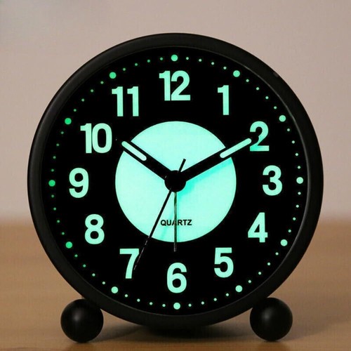 New black bedside alarm clock - alarm,