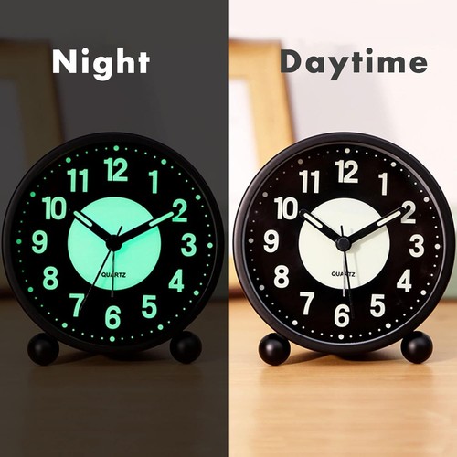 Luminous silent bedside alarm - bedside,