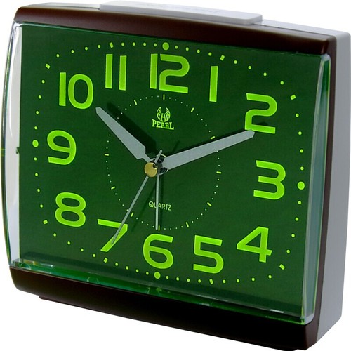 Silent bedside alarm clock - silent,