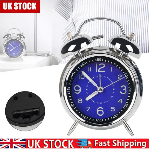 Alarm clock bedside ticking - alarm, no