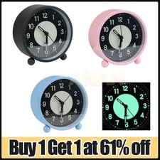 Alarm Clock Bedside No Ticking