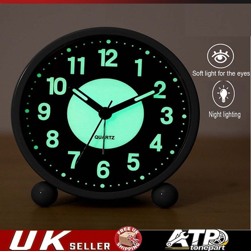 Luminous silent bedside alarm - luminous,