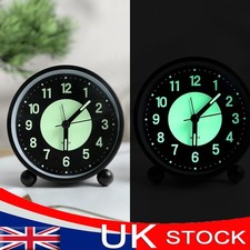 Alarm Clock Bedside No Ticking