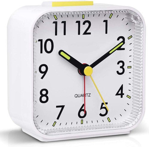 Silent alarm clocks bedside - silent,