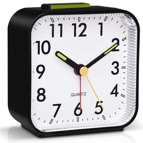 Silent alarm clocks bedside - silent,
