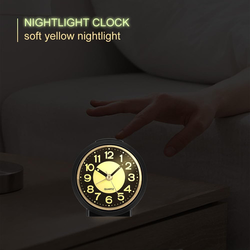 Alarm clock luminous silent - alarm,