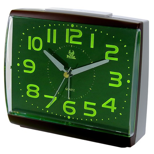 Silent bedside alarm clock - alarm,