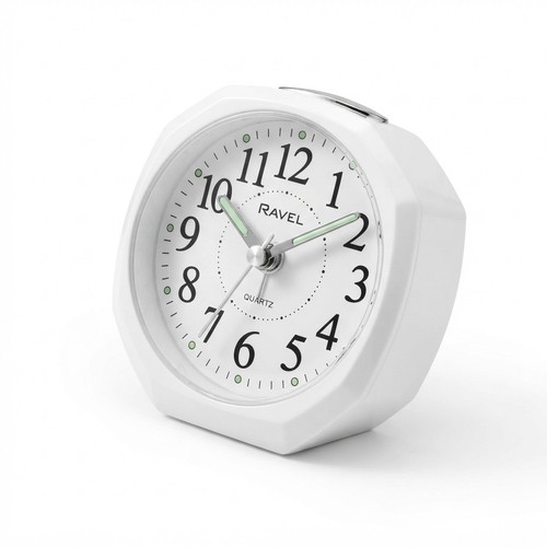 Modern silent bedside alarm - silent,