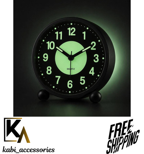 New silent non ticking glow - new, in
