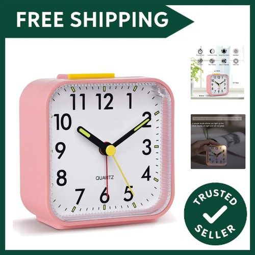Silent alarm clocks bedside - silent,