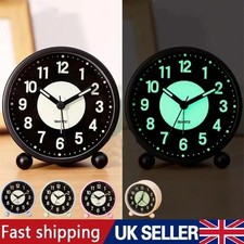 Alarm Clock Bedside No Ticking