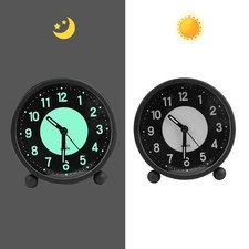 Alarm Clock Bedside No Ticking