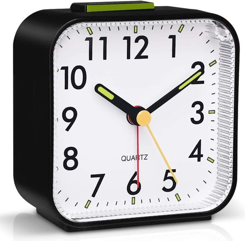 Silent alarm clocks bedside - silent,