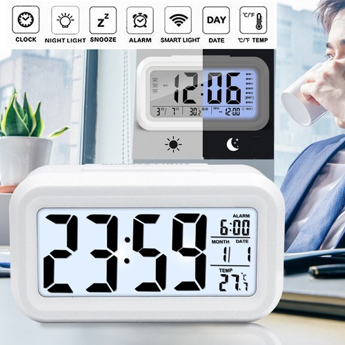 Led alarm clock digital - alarm,