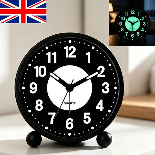 Silent bedside alarm clock - bedside,