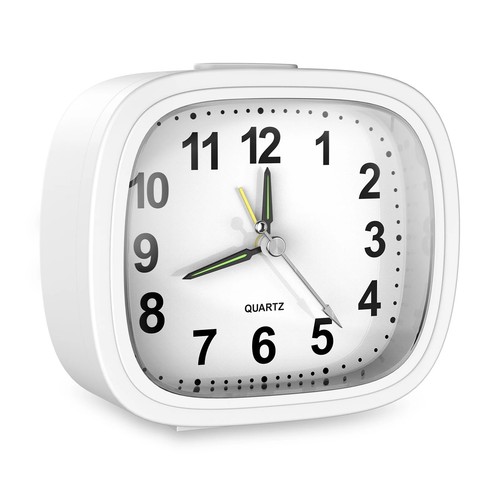 Silent alarm clock non ticking - silent,