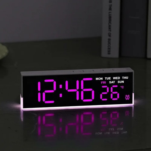 Inch digital alarm clock usb - inch,