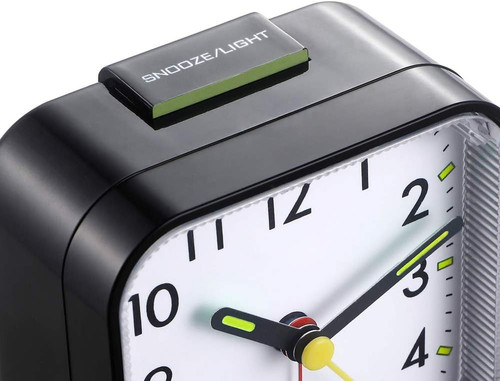 Silent alarm clocks bedside - silent,
