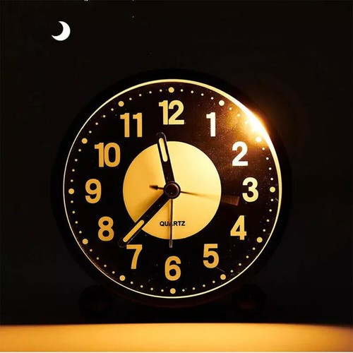 Alarm clock bedside ticking - alarm, no