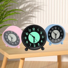 Alarm Clock Bedside No Ticking